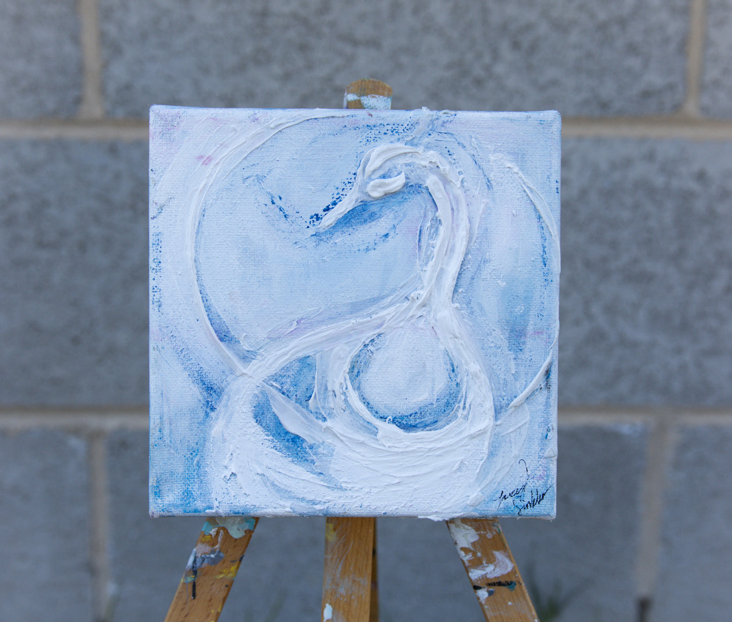 Whimsical Swan