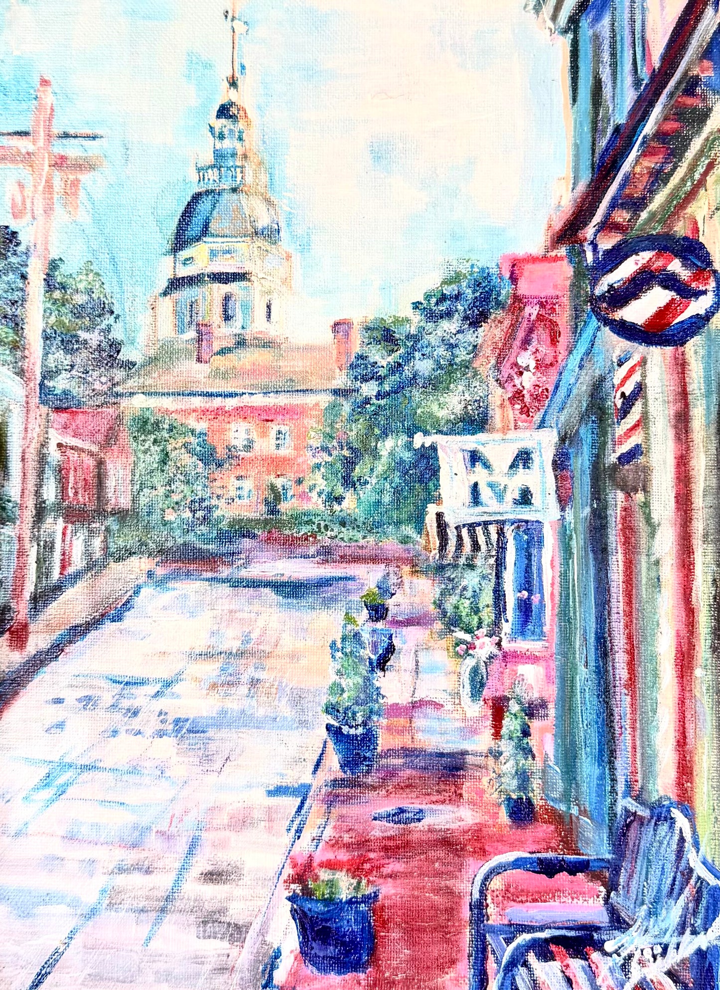 Vibrancy On Maryland Ave - 11”x 14” Matt